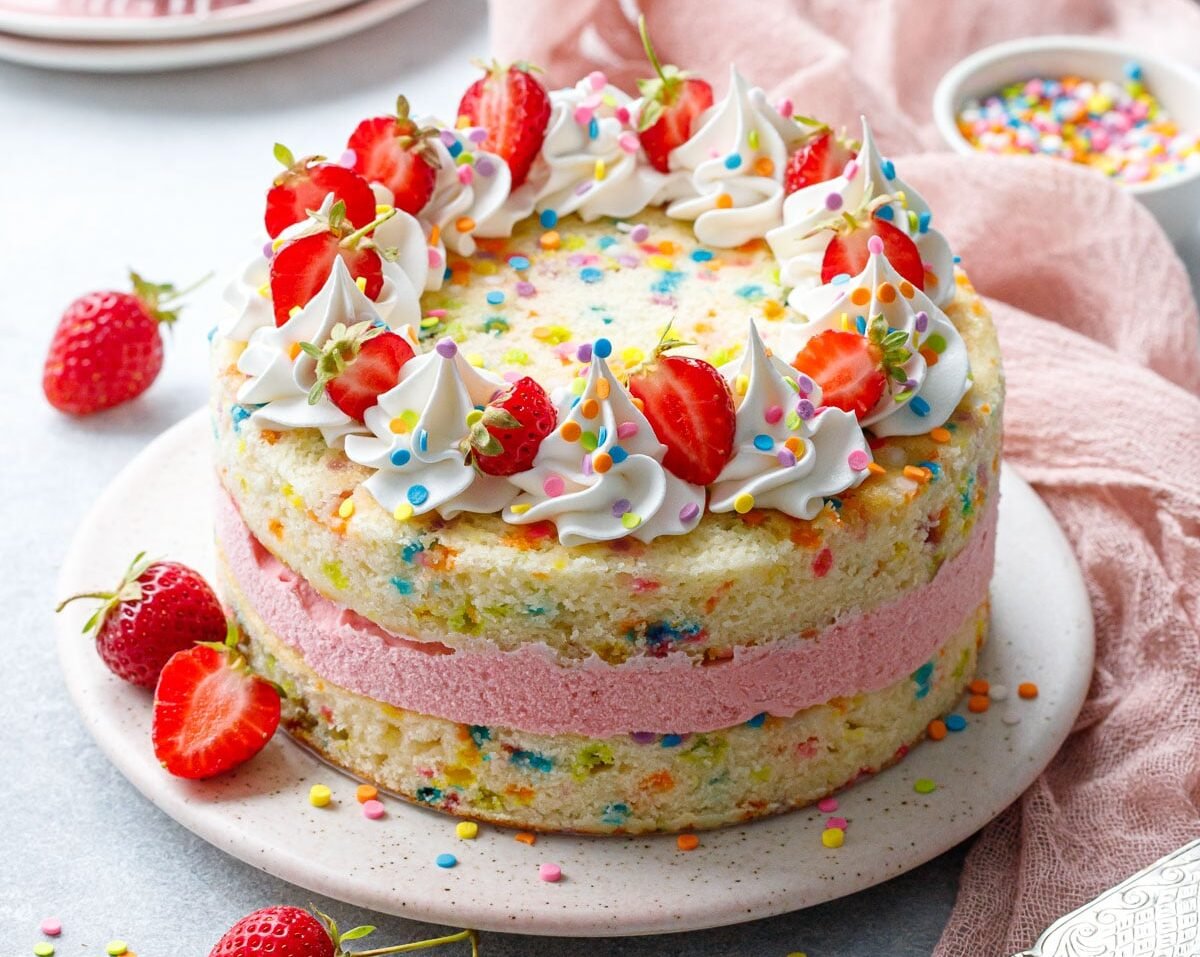 Birthday chocolate cake